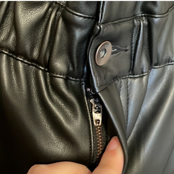 ZARA faux leather paper bag pants - Picture 7 of 7